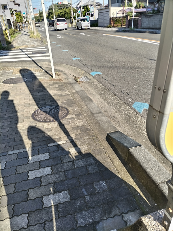 元引籠りニートが毎朝歩いて曲がる左折の場所