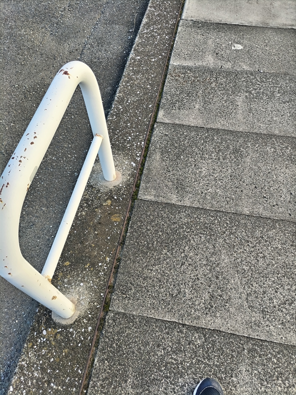 元引籠りニートが撮影した朝の通勤路の柵