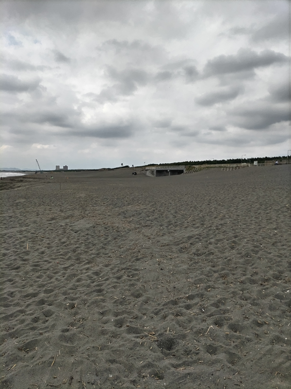 元ニート引籠りの齋藤健一撮影の辻堂海岸の広さ