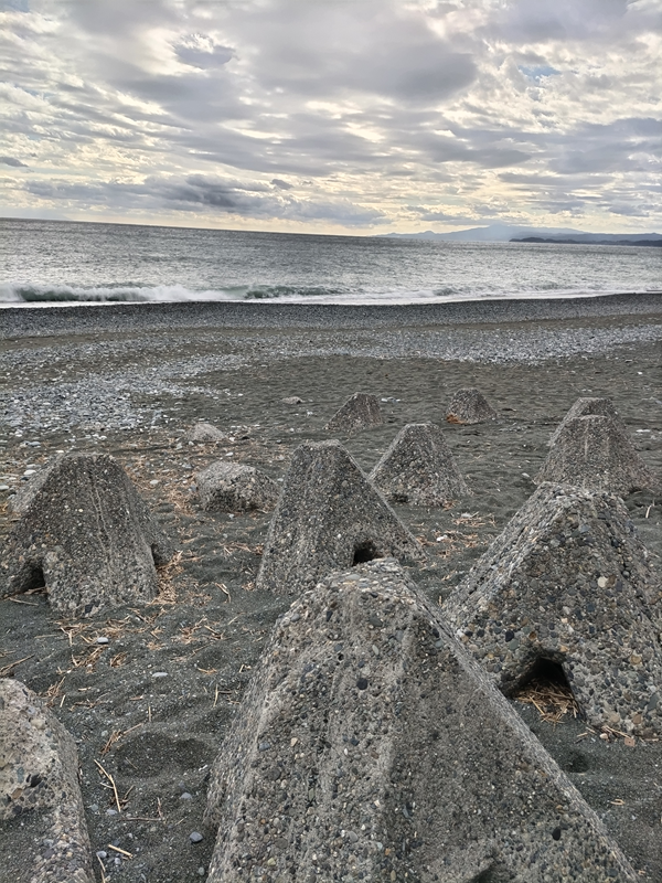 元ニート引籠りの齋藤健一が見ていたテトラ帯から見た押切海岸