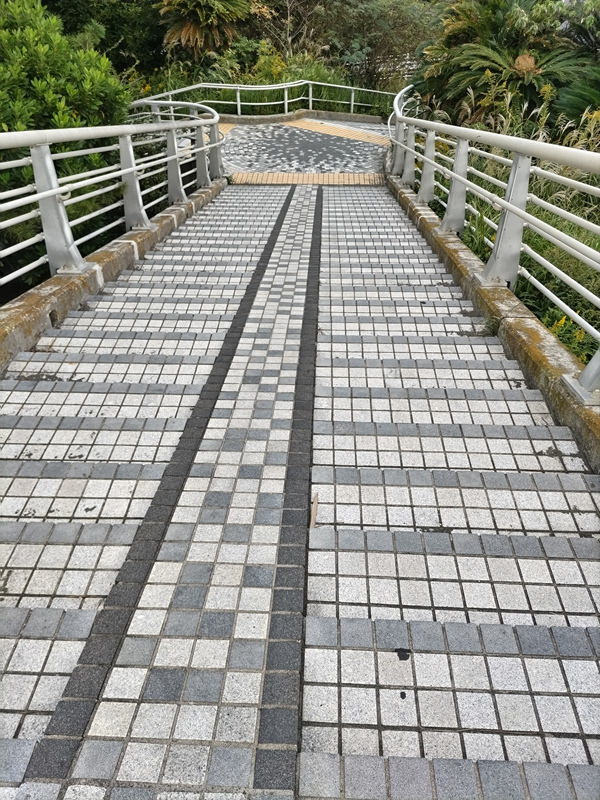 ひきこもりだった齋藤健一が下っていた汐見台バス停近くの階段