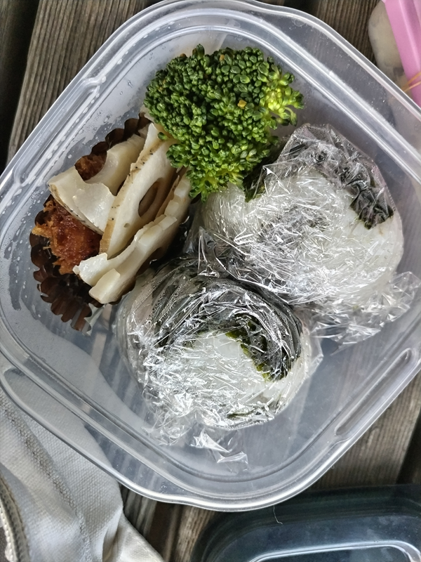 元ニート引籠りの齋藤健一が朝に食べていたおにぎりが入った弁当箱