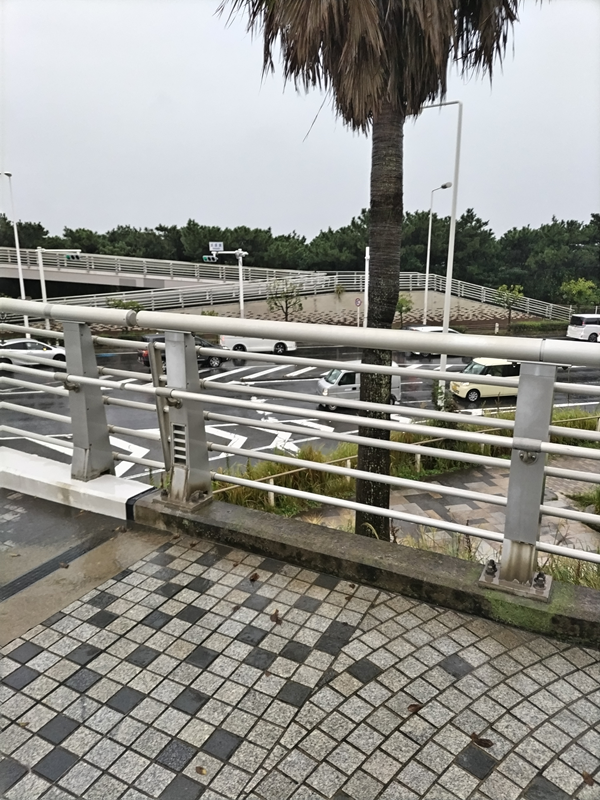 元ニート引籠りの齋藤健一が撮影した陸橋から見た雨で濡れた国道134号線