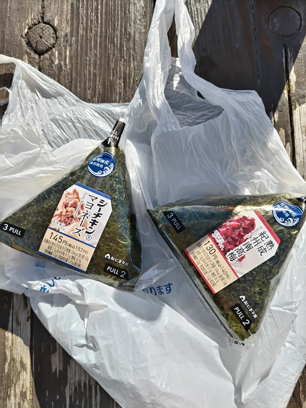 元ニート引籠りのセル齋藤がコンビニで購入したおにぎり二つ