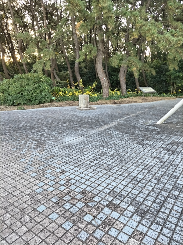 元ニート引籠りのセル齋藤が眺めていた公園内の水飲み場