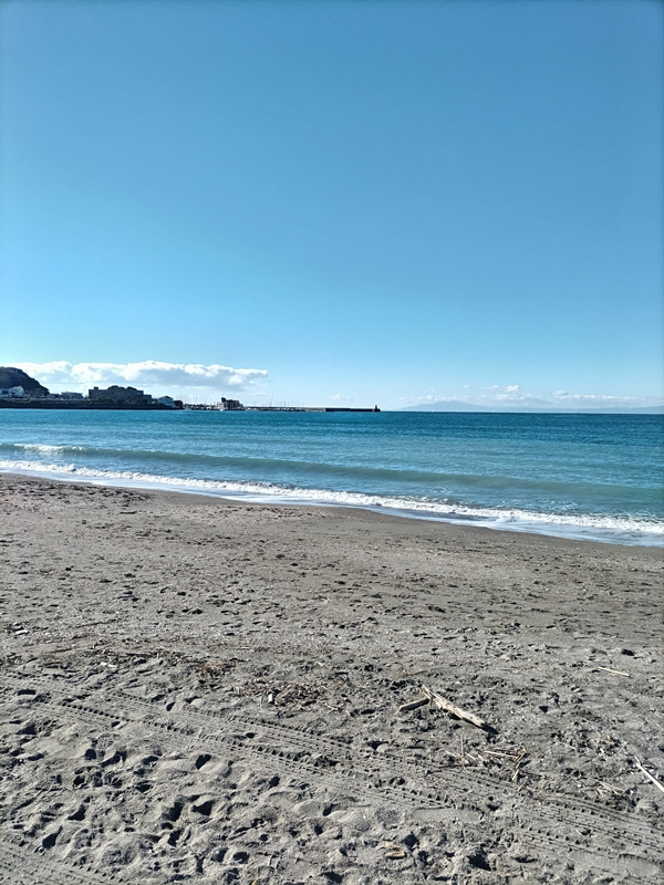 元ニート引籠りが眺めていた快晴の逗子海岸