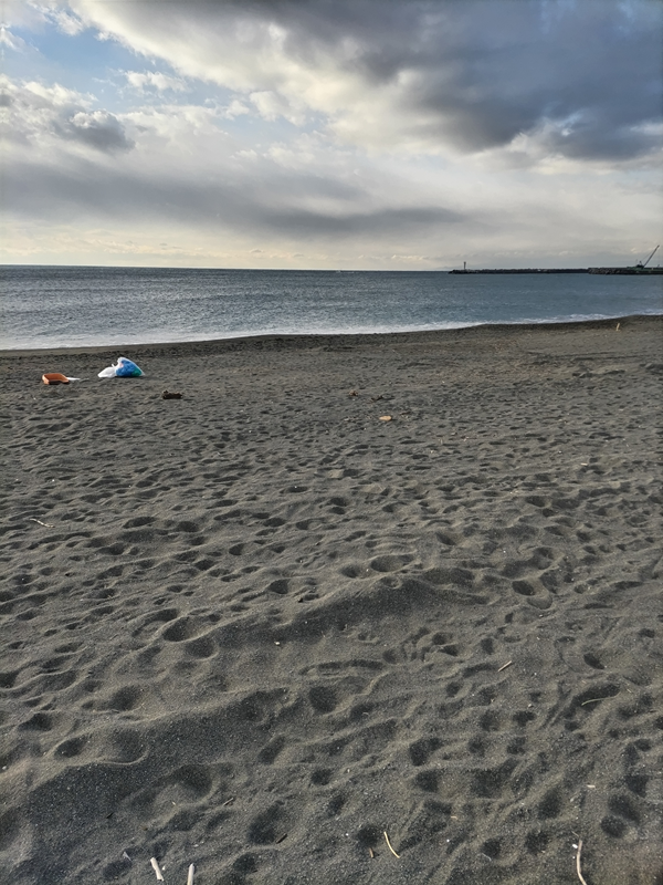 元ニート引籠りが見ていた神奈川県の大磯町の砂浜
