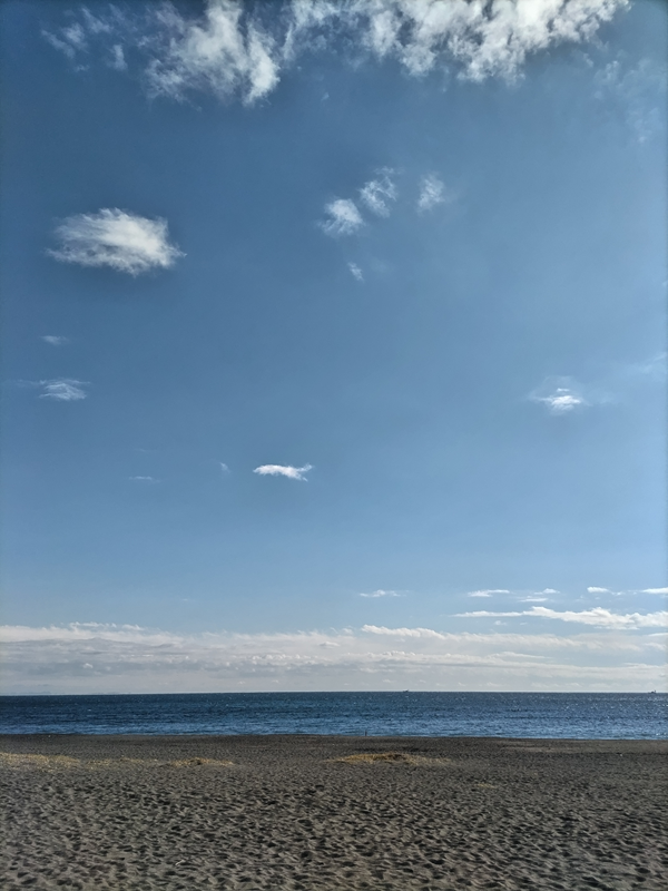 元引籠りニートだったセル齋藤が見ていた大空〔神奈川県の大磯海岸〕