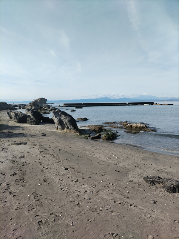 元ニート引籠りのセル齋藤が眺めていた葉山町の海岸