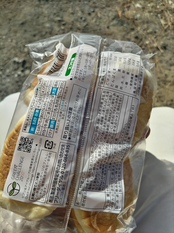 元引籠りニートだったセル齋藤が眺めていたコンビニパンの裏面の説明文