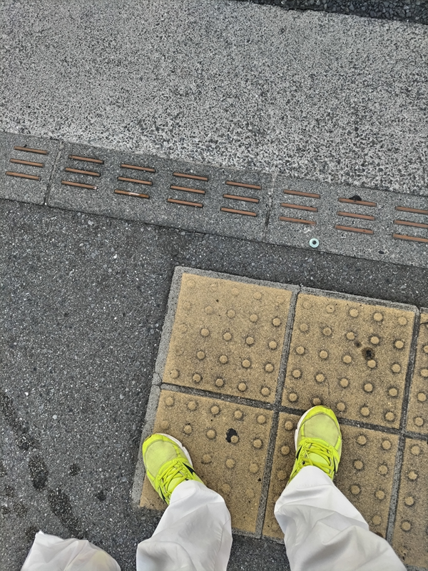 引籠りニートだったセル齋藤が立っていた茅ケ崎の交差点前の地面