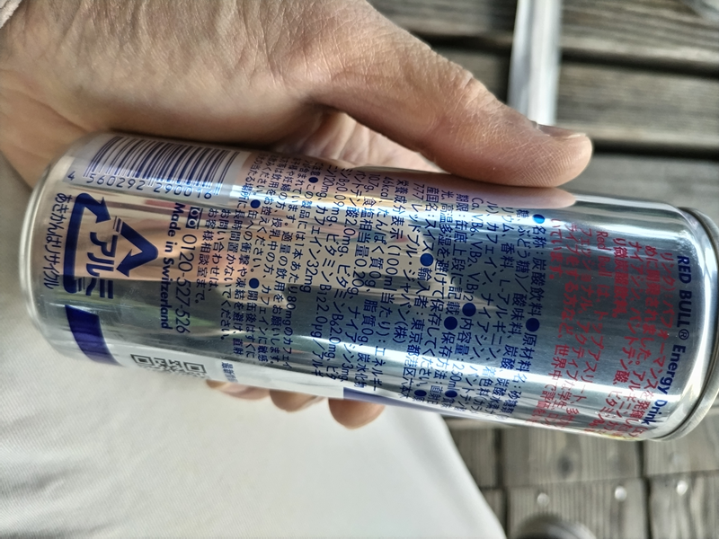 引籠りニートだったセル齋藤が眺めていたレッドブル缶の裏面の説明文