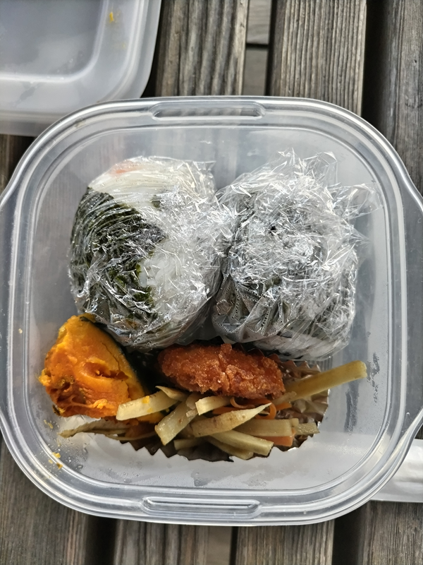 引籠りだったセル齋藤が眺めていたおにぎり二つが入った弁当