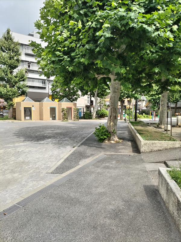 元ニートのセル齋藤が治験に挑戦した治験施設の近くにあった公園