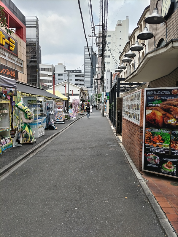 元ニートのセル齋藤が眺めていた治験参加施設近くの大久保の光景