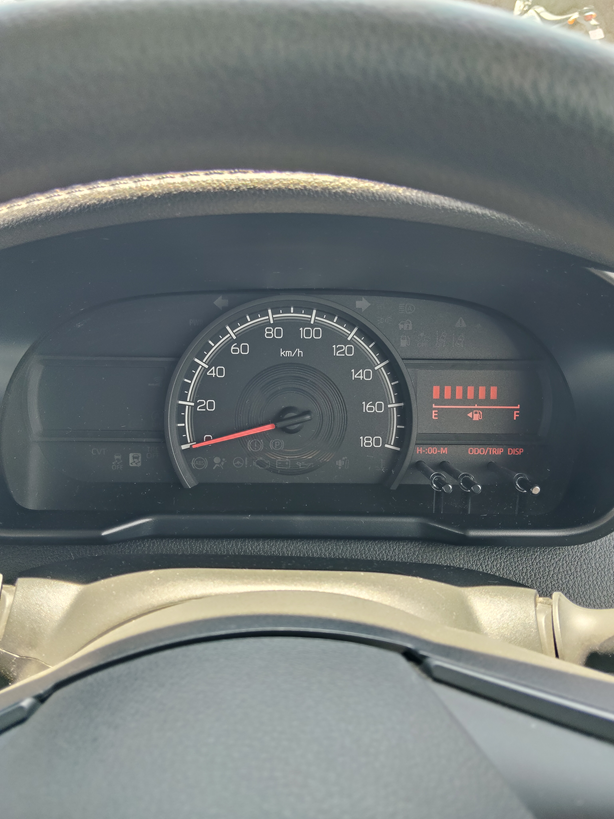 自動車の運転席周辺